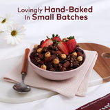 Chocolate Hazelnut Granola Mini Packs | 10 Individual Bags | Natural, Hand-Baked, Rich in Protein, Iron, Potassium | for Trave, Breakfast Cereal