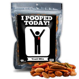 Pooped Today Trail Mix Gag Gift for Mens Stocking Stuffers Spicy Snack Gift for Spicy Food Lovers Crunchy Blend White Elephant Ideas