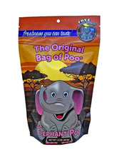 The Original Bag of Poo®, Elephant Poo (Strawberry Flavor Cotton Candy) Novelty Poop Gag Gift. Free sticker inside.