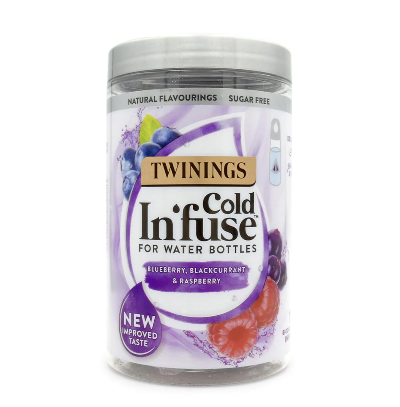 Twinings Cold In'fuse Blueberry, Blackcurrant & Raspberry, 12 Tea Bags