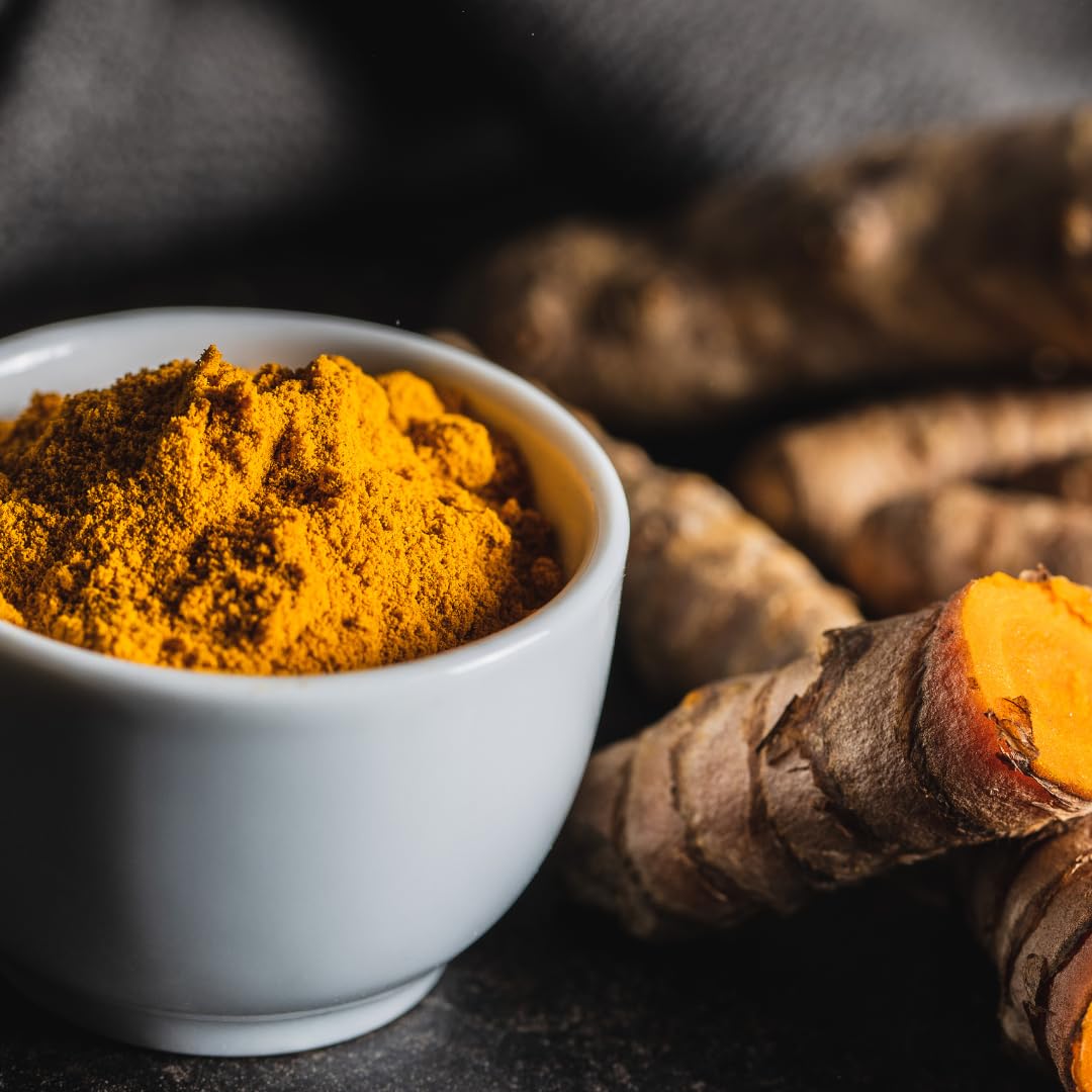 GranAroma Turmeric Powder, 5 lb, Earthy Flavor, Versatile Spice, Curries & Soups