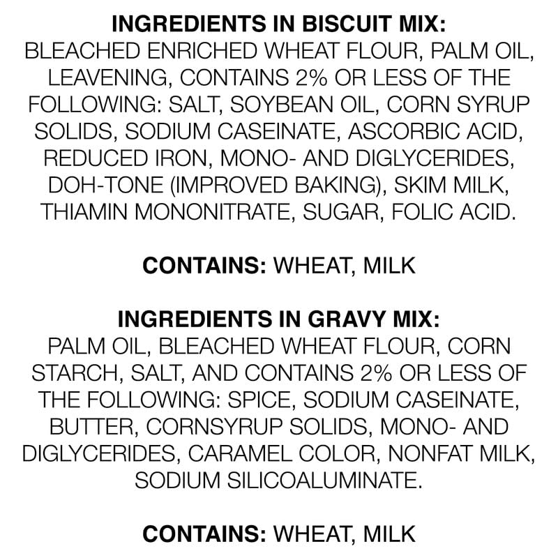 Starvin' Arvin's Biscuits N' Gravy Mix, 13.75 oz