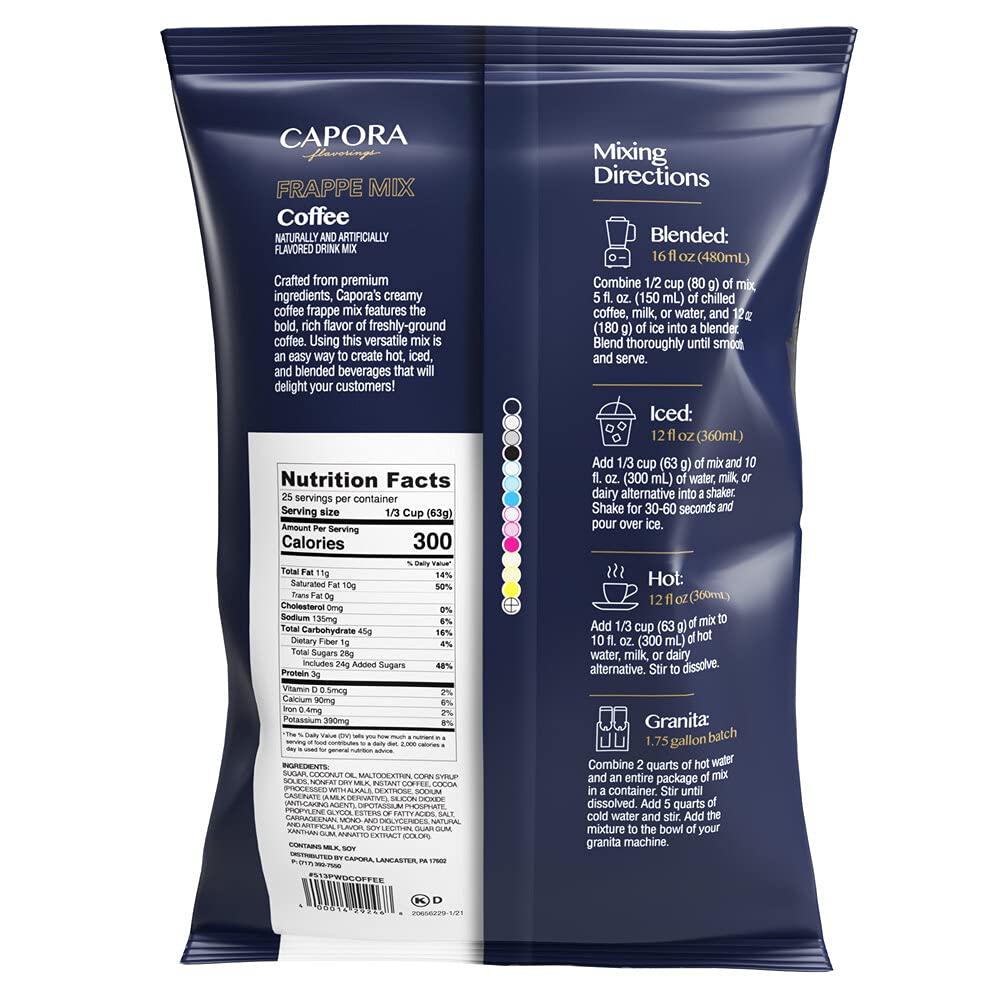 Wallace Flynn Capora 3.5 lb. Coffee Frappe Mix