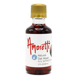 Amoretti - Natural Oak Wood Extract Water Soluble 2 oz - Highly Concentrated & Perfect For Pastry, Savory, Brewing, and more, Preservative Free
