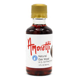 Amoretti - Natural Oak Wood Extract Water Soluble 2 oz - Highly Concentrated & Perfect For Pastry, Savory, Brewing, and more, Preservative Free