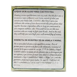 Tadin Aloe Vera Cactus Tea. Caffeine Free. 24 Tea Bags. 1.52 oz. Pack of 3