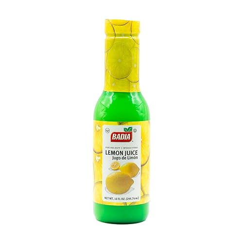 Badia Spices inc Lemon Juice, 10-Ounce (Pack of 12)