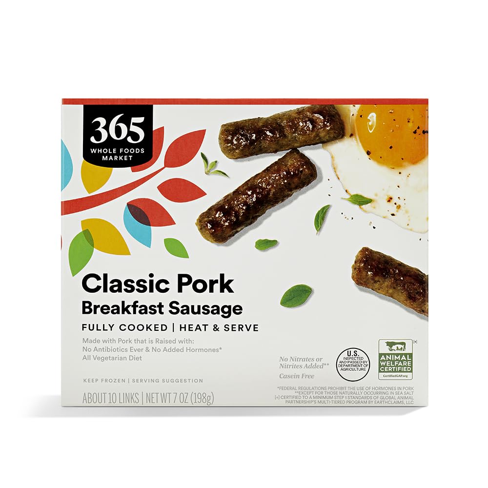 365 by Whole Foods Market, Classic Breakfast Pork Sausage, 7 oz