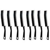 UaneXee 8 Pcs Hard Bristle Crevice Cleaning Brush,Gap Cleaning Brush,Grout & Gap Crevice Brush for Deep Cleaning Kitchen Sink Window Tracks Bathroom