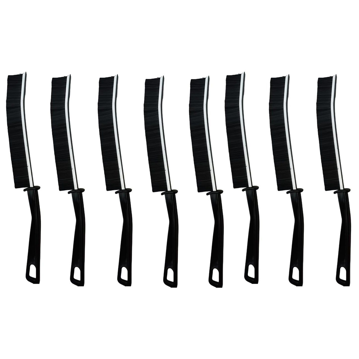 UaneXee 8 Pcs Hard Bristle Crevice Cleaning Brush,Gap Cleaning Brush,Grout & Gap Crevice Brush for Deep Cleaning Kitchen Sink Window Tracks Bathroom