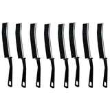 UaneXee 8 Pcs Hard Bristle Crevice Cleaning Brush,Gap Cleaning Brush,Grout & Gap Crevice Brush for Deep Cleaning Kitchen Sink Window Tracks Bathroom