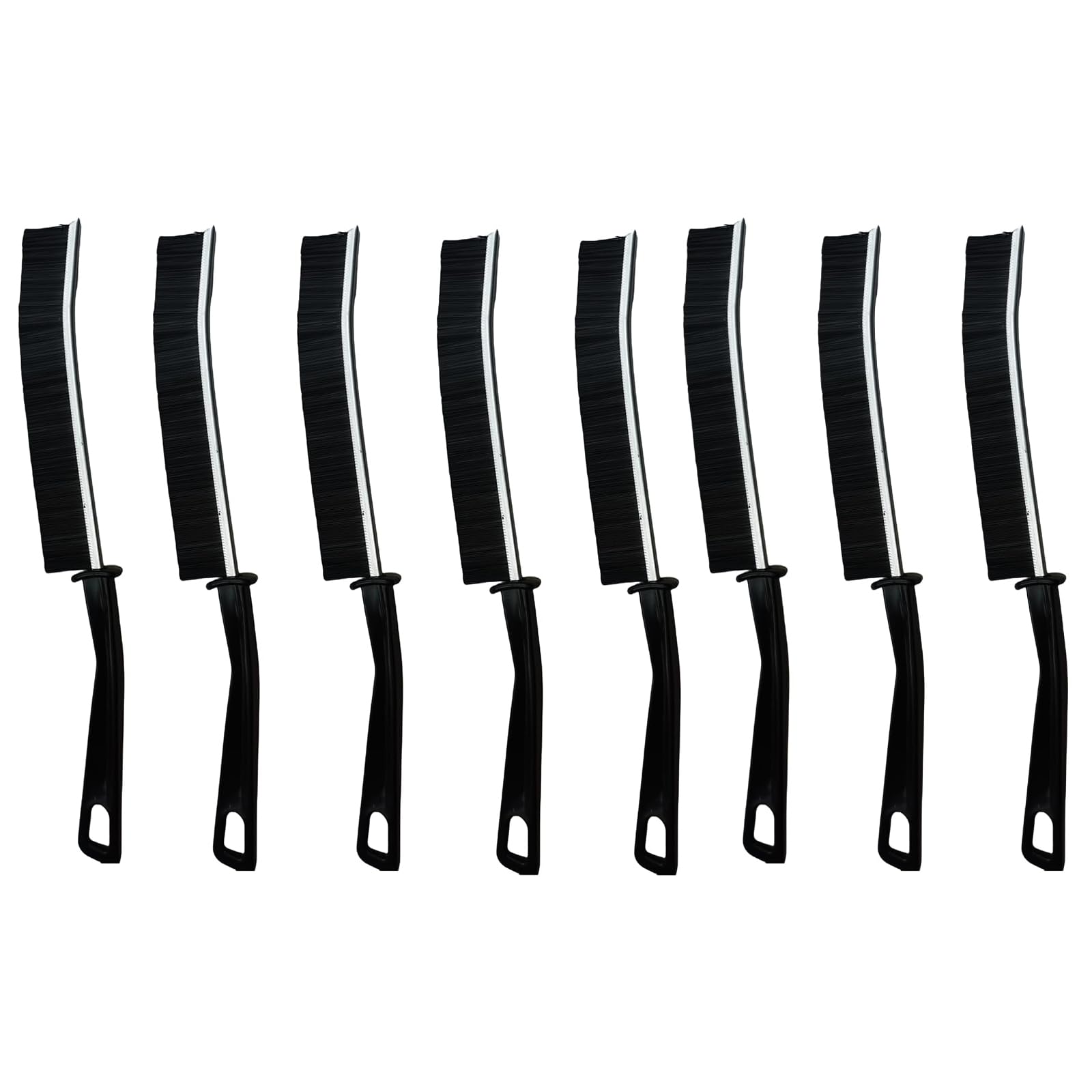 UaneXee 8 Pcs Hard Bristle Crevice Cleaning Brush,Gap Cleaning Brush,Grout & Gap Crevice Brush for Deep Cleaning Kitchen Sink Window Tracks Bathroom
