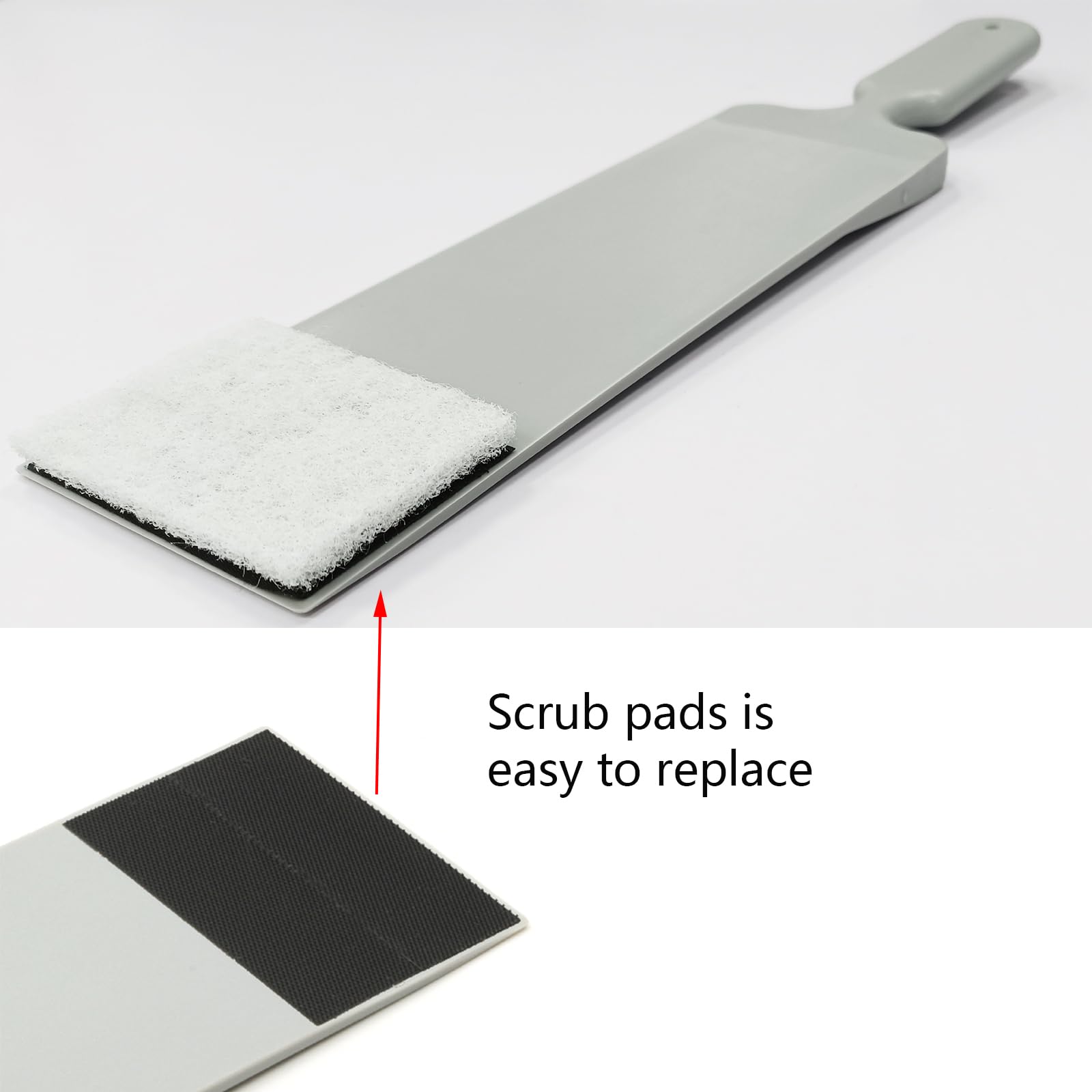 NBTOOL Window Tint Tools Long Handle Bulldozer Squeegee with 10pcs Felts,Window Tint Scrubber for Front & Back Rear Window Film Auto Flat Glass Tint