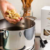 Bona Furtuna Organic Fusilli Ancient Grain Pasta Made in Italy, Bronze Die Cut Fusilli Italian Pasta, 17.6 oz