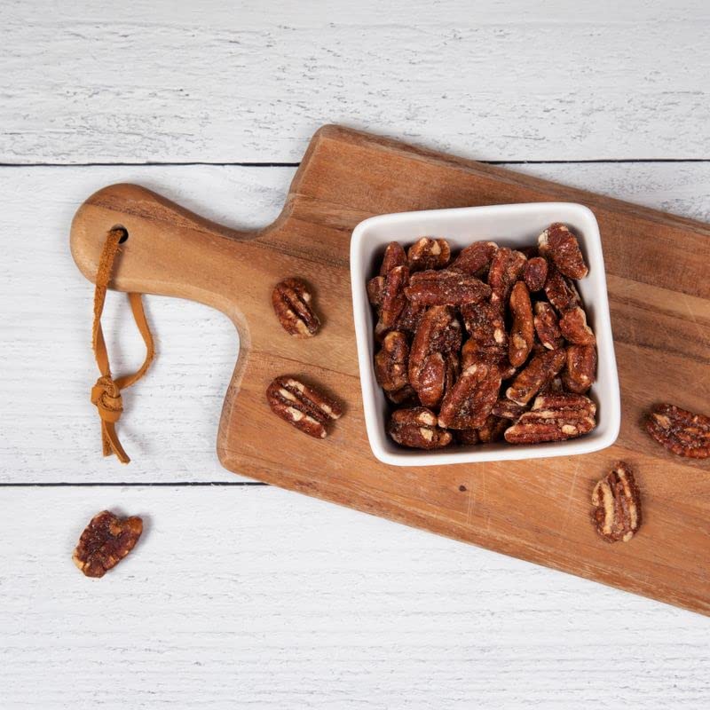 PRIESTER'S | 1lb. Bag | Honey Glazed Pecans | Flavorful Premium-Crop Pecans | Grown with Care & Made with Love | Perfect for Gifts, Snacking, Recipes