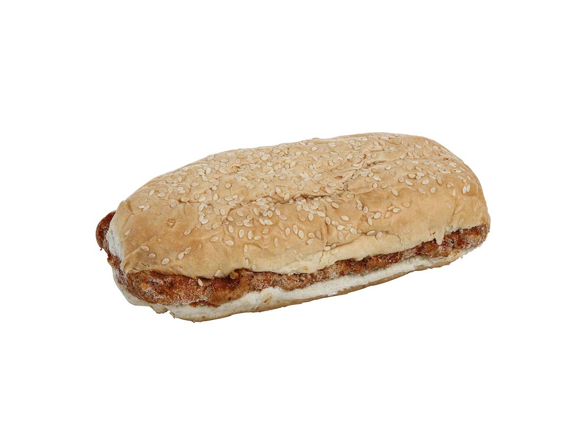 Day N Night Bites Rib Hoagie and BBQ Sauce Sandwich, 6.31 Ounce -- 12 per case.