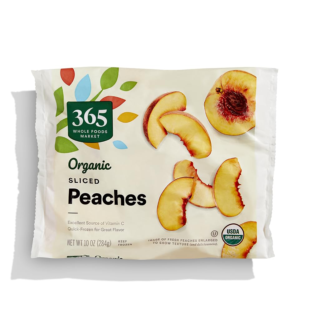 365 by Whole Foods Market, Organic Sliced Peaches, 10 oz