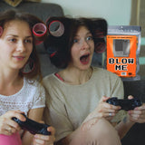 Blow Me Snack Mix - Nostalgia Gifts for Old School Gamers - Funny Vintage Game Cartridge 80s 90s Gen X Millennial Stocking Stuffers Unisex White