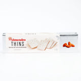 Nougat Sheets Almond Turron Thins, 12 Individually Wrapped Traditional Almond Turron Almond Thins By El Almendro