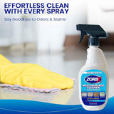 ZORBX Extra-Strength Multi Surface Cleaner 24 oz - Get Rid of Unpleasant Odors and Unwanted Stains Instantly - Citrus Scented Fast-acting Furniture
