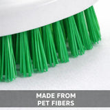 LIBMAN Small Scrub Brush - Heavy Duty Scrub Brush with Strong Stiff Bristles - 3 Pk Durable Cleaning Brushes for Cleaning Bathroom, Kitchen, Floor