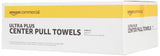 AmazonCommercial 2-Ply Soft, Absorbent Centerpull Paper Towels Compatible with Universal Dispensers, FSC Certified, 7.6 x 9 in, 6 Rolls, 600 Towels