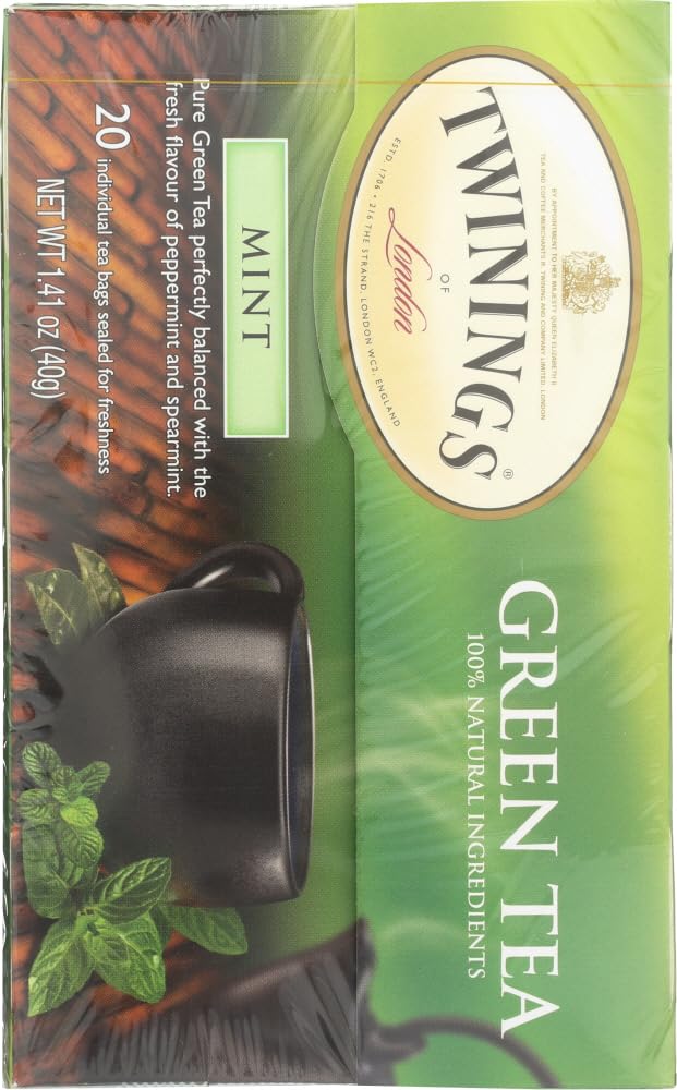 Twinings Green Tea And Mint 20'S 40G