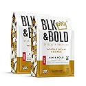 BLK & Bold Whole Bean Coffee, Espresso Dark Roast, Coffee Beans, Bold Heavy Body with Smooth Toasty Finish, Fresh Roasted Coffee for Espresso Machine