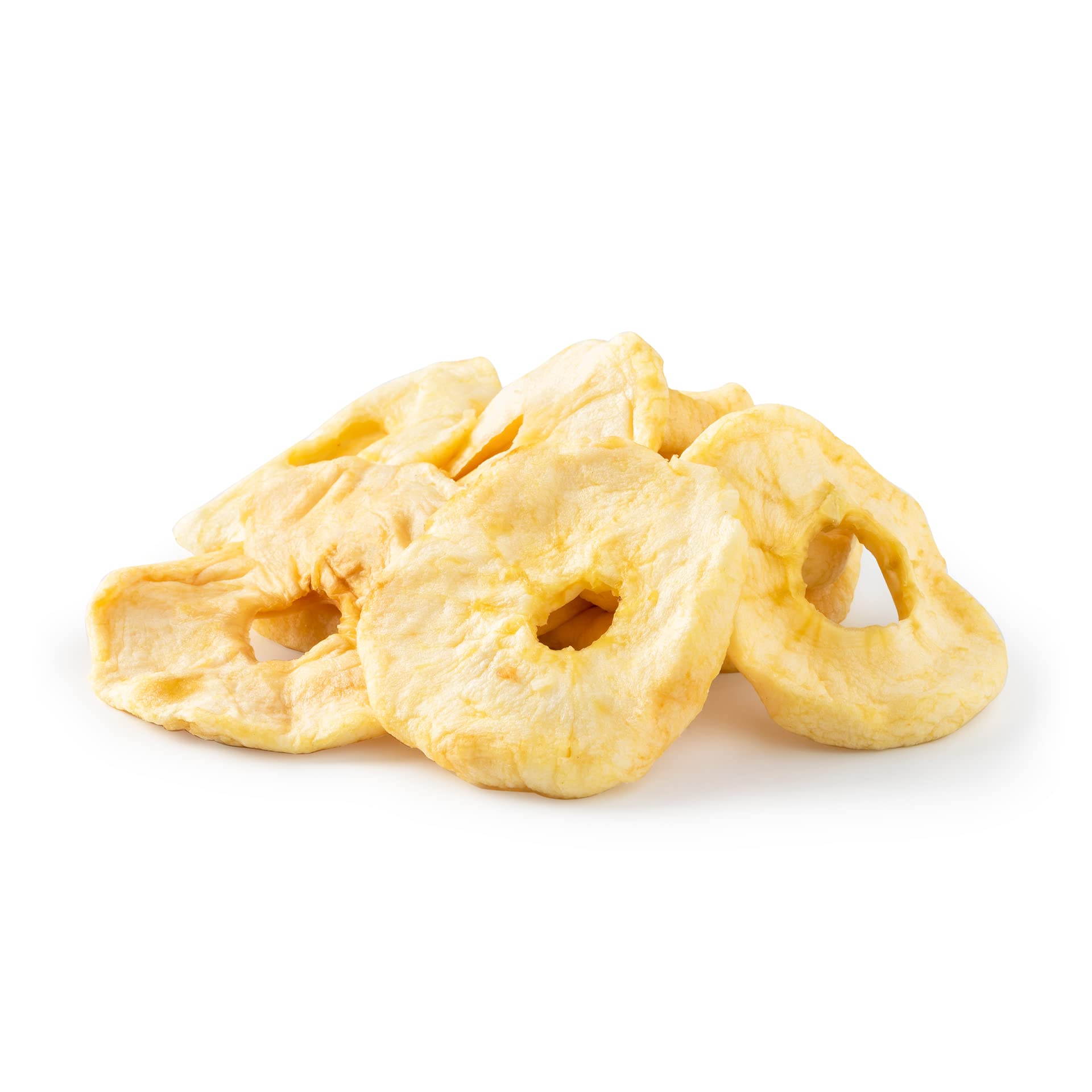 NUTS U.S. - Dried Apple Rings | No Added Sugar | No Artificial Color | Chewy Texture | NON-GMO | Juicy and Natural | Packed in a Resealable Bag (2