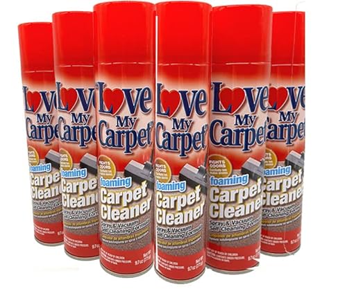 Love My Carpet 9.7 oz., Foaming Carpet Cleaner (Pack of 6)