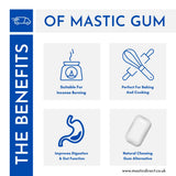 Greek Mastic Gum Chios Tears ??????? Greece (Pistacia Lentiscus) - Fresh & Premium Quality - Large Tears (20 Grams)