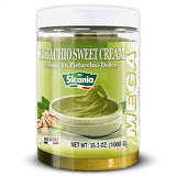 SICANIA - Premium Pistachio Cream Spread 2.2 lb (1kg) - Bulk Size - Authentic Italian, Gluten-Free, Non-GMO - Gourmet Spread for Desserts, Pastries