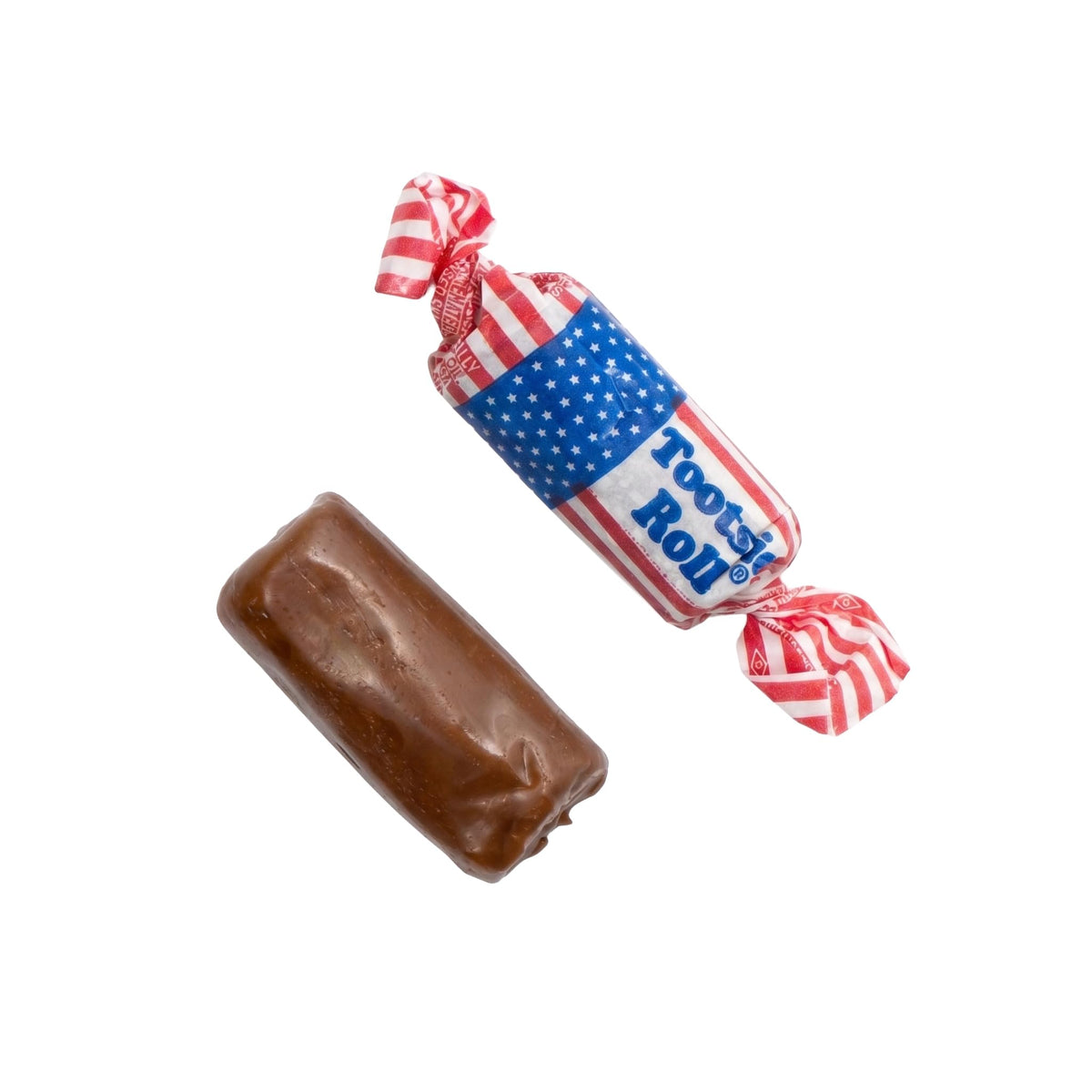 Patriotic Tootsie Midgees, 1lb Bulk Btootag (Approx. 70 Pieces), Mini Chewy Candy, Individually Wrapped Bulk Candy, Chocolate Candy, The Hampton