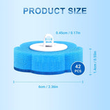 42 PCS Disposable Toilet Bowl Brush Refills, Disposable Toilet Brush Heads, Toilet Wand Disposable Refill Heads, Disposable Replacement Head (42Pcs