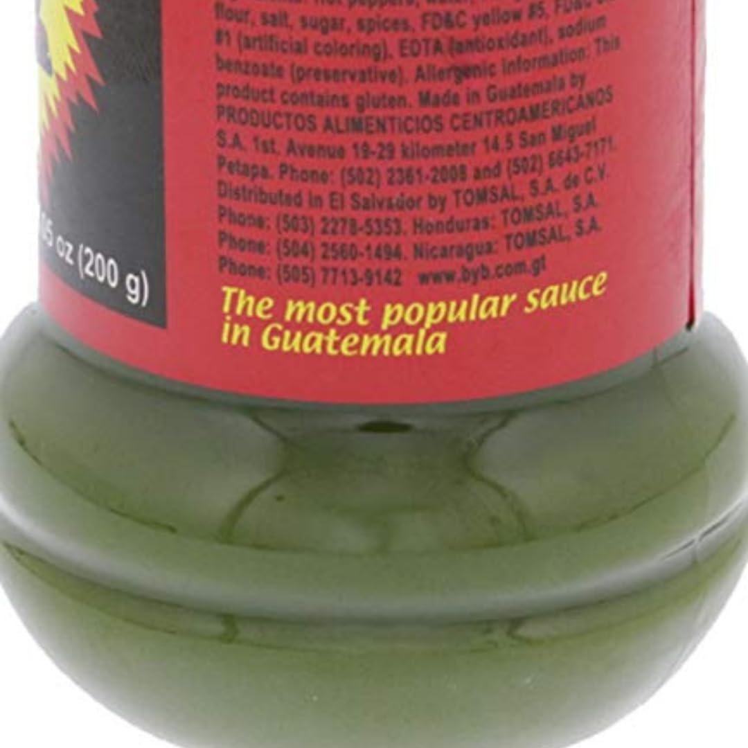 Picamas Hot Sauce & Salsa Brava 7.05 oz. from Guatemala (2 Pack)