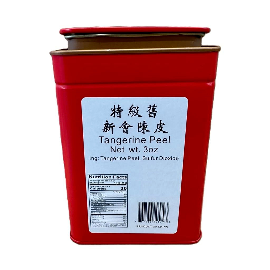 Dried Aged Mandarin Peel, Citrus Peel ???? (3oz Gift Box)