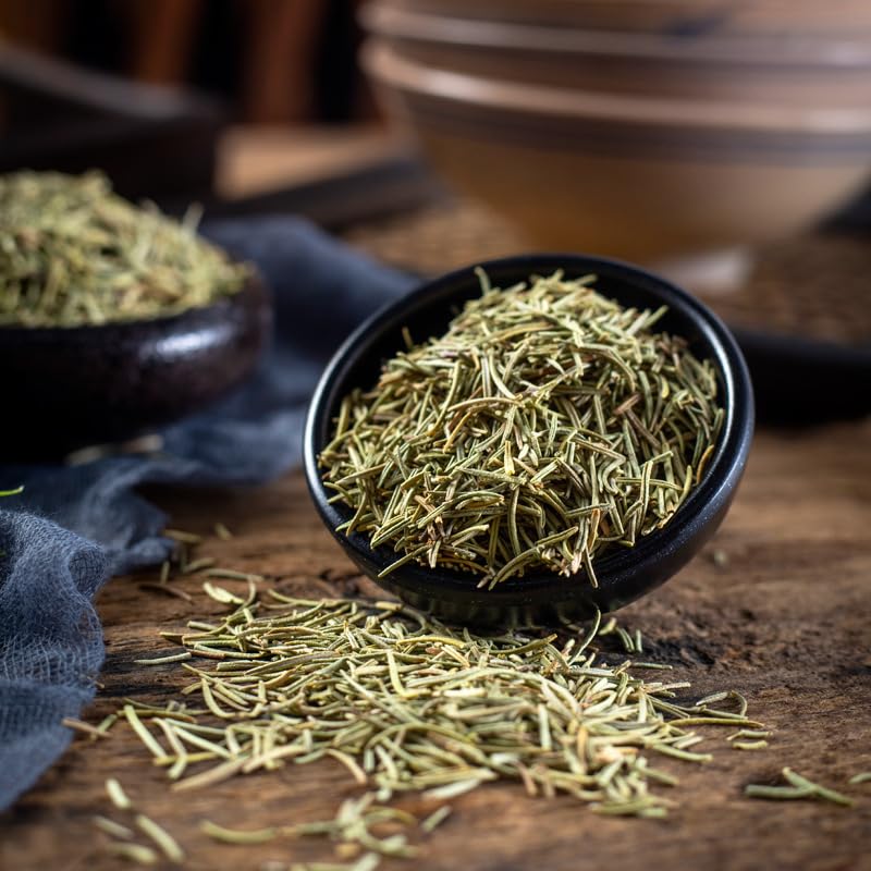 Zercumm Rosemary Grinding Edible Baking at Home Steak Pasta Spice Grilled Meat Western Pizza