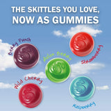 Skittles Candy Gummy Candy Original and Wild Berry 5.8oz Bag Bundle - Includes 8 Bags - 46.4 Total Oz