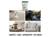 GLAT Group Enzyme-Powered Carpet Deodorizer (Powder) - Vanilla Pumpkin | Natural Pet Odor Eliminator | Bio-Enzymatic Formula, Premium Performance, Eco