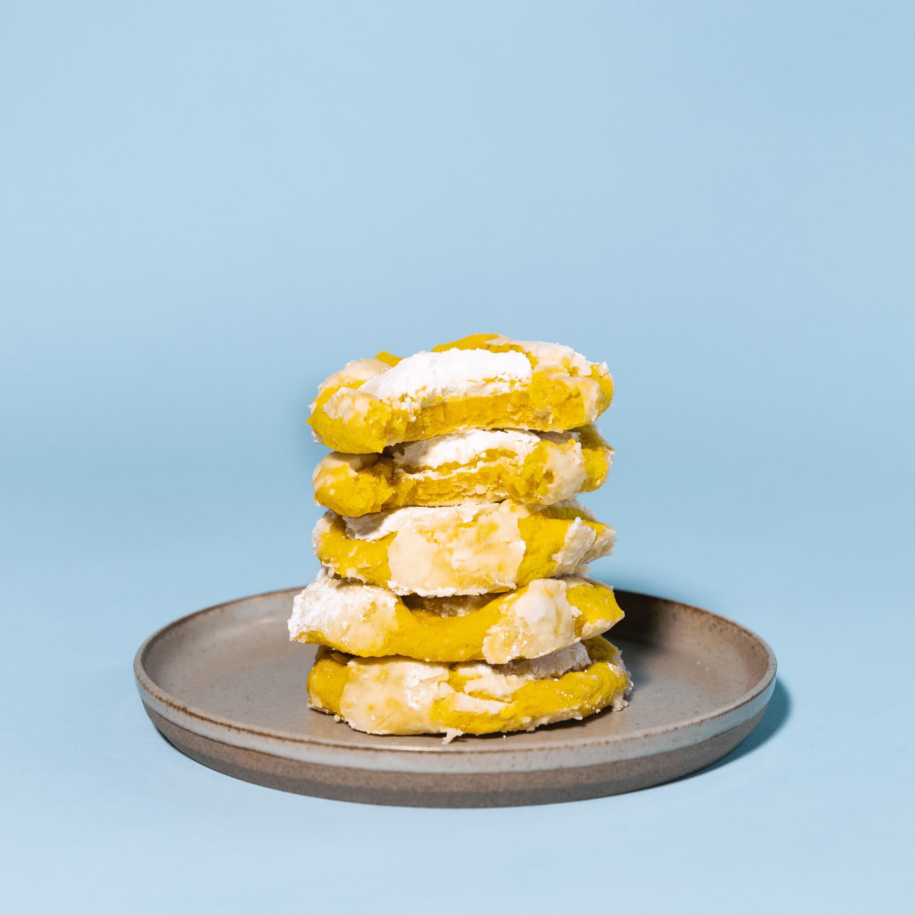 The Cravory: Lemon Bar Cookies - 24 cookies, 2.0 oz. each - Individually Wrapped - Gourmet - Baked Fresh - Dessert, Snack or Baked Goods