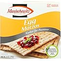 Manischewitz Passover Egg Matzo, 12 Ounce Boxes (Pack of 6)