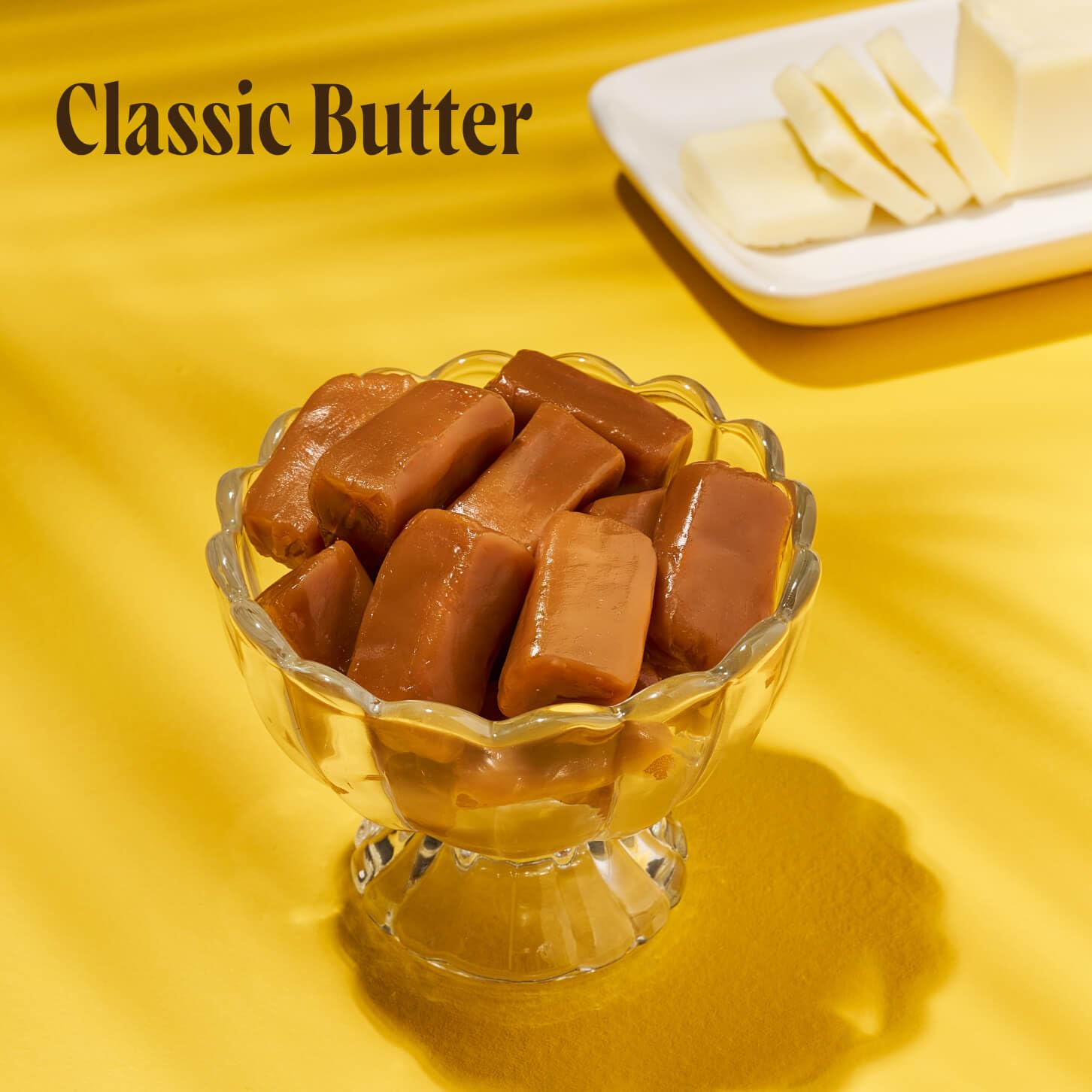 Caramels.com Sea Salt & Salted Caramel Candy | Soft Caramel Candy Individually Wrapped | Creamy Gourmet Carmel Candy Gift Box for Family, Holidays