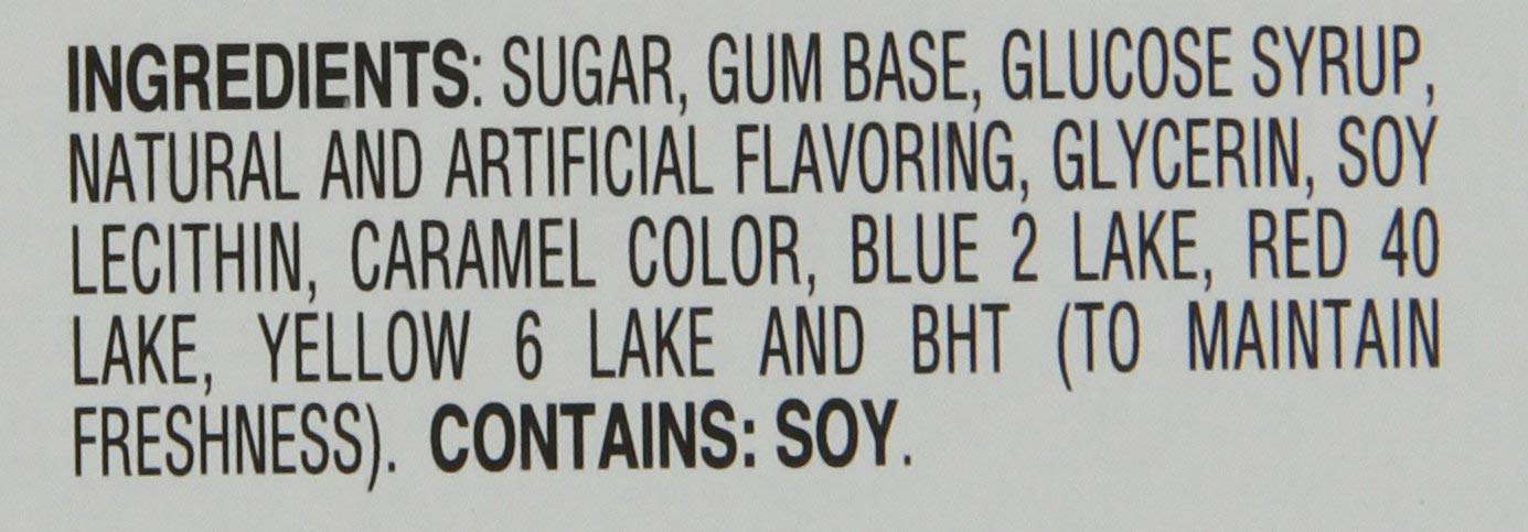 Black Jack Chewing Gum, 5 Sticks, 20 Count, Set of 3