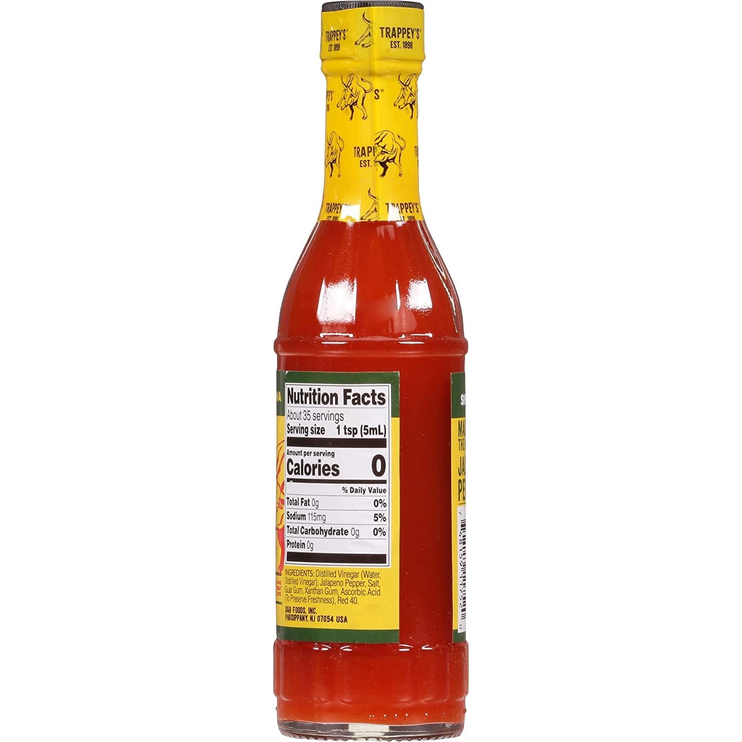 24 Pack Bull Brand Louisiana Hot Sauce, 6 Ounce