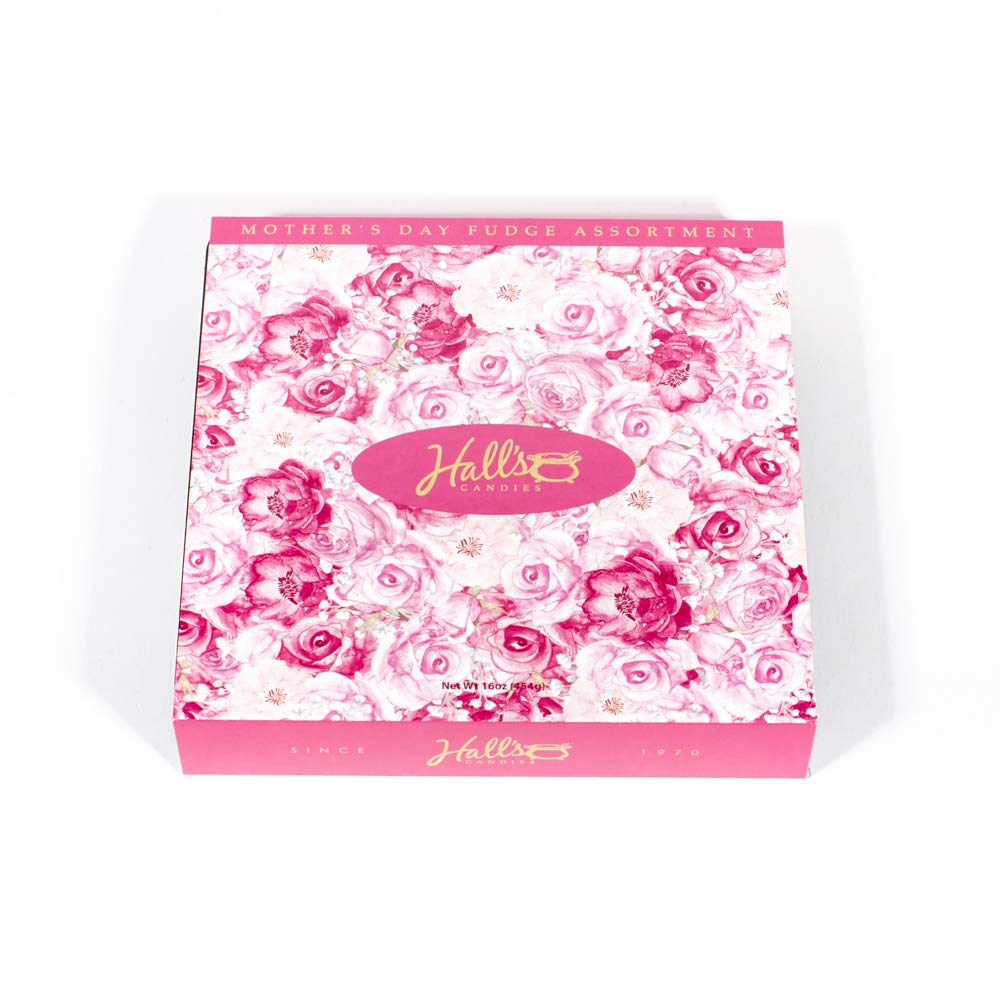 Mother's Day Assorted Fudge Gift Box, 16 oz.
