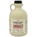 Sugar Bob's Finest Kind - Smoked Maple Syrup - Glaze, Marinade, Cocktail Mixer, 32 fl oz - Made in Vermont