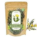 Dandelion Leaf & Root Loose Leaf Tea -Diente de Leon (Whole Dandelion) for Digestive Support & Detox, 2 oz (56g), 100% Natural Taraxacum, Vegan