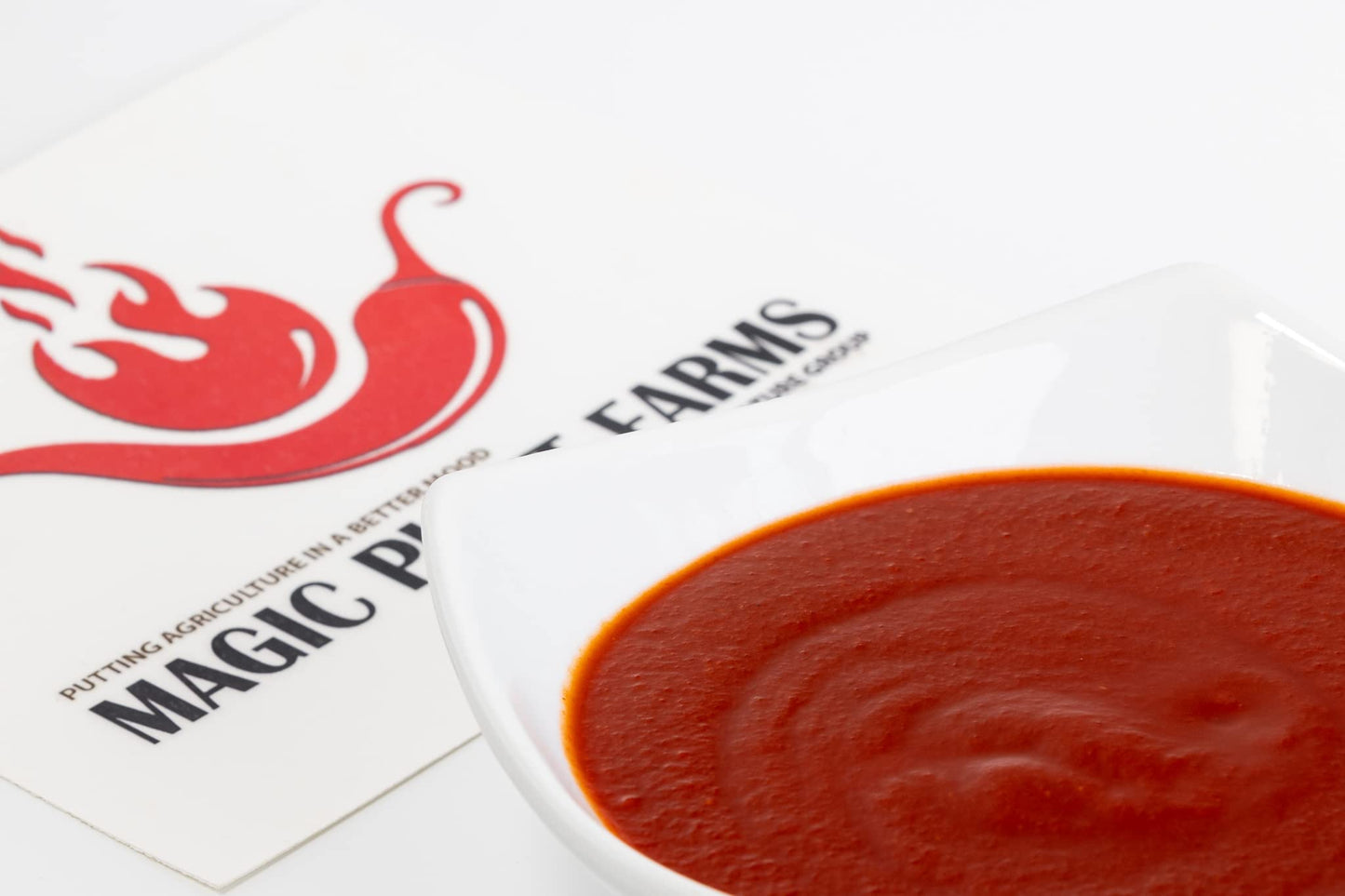 Magic Plant Red Carolina Reaper Pepper Puree, 8 Lb Bulk - 1.5M to 2M (SHUs) Hottest Fermented Reaper Puree for Cooking, Maranades, Hot Sauce and More