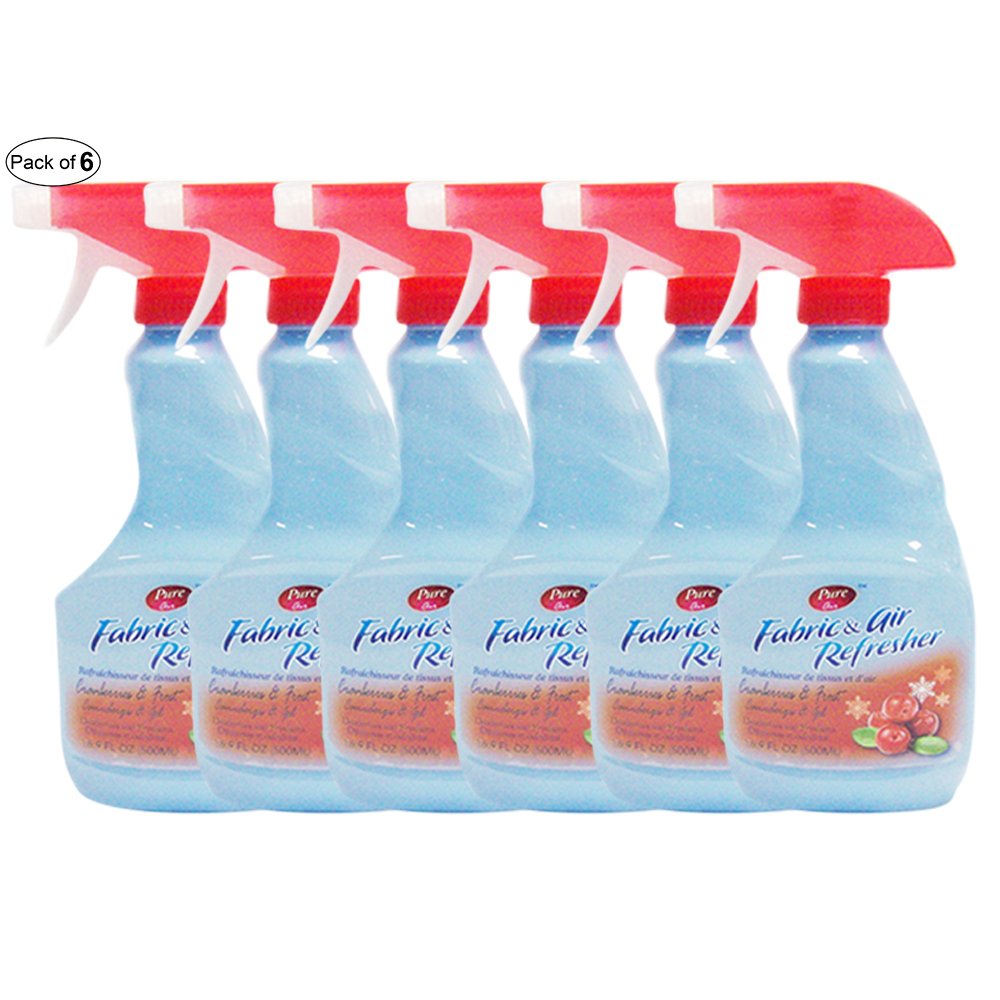 Pure Air Fabric & Air Refresher- Cranberries & Frost (500ml) (Pack of 6)