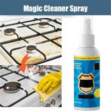 Nuvilux Magic Degreaser Cleaner Spray, Multi-Purpose Heavy Duty Degreaser, Fast Acting & Wash Free, Effectively Cleans Kitchen Surfaces, Ovens